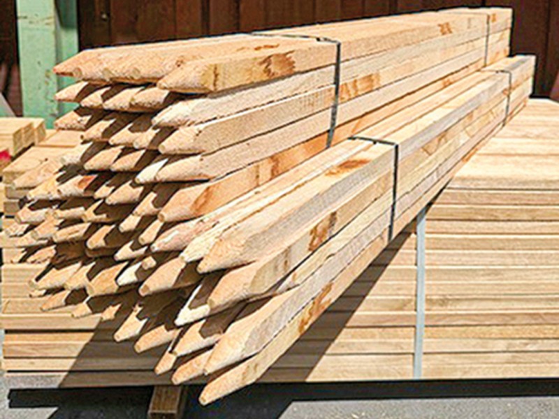 Oak posts