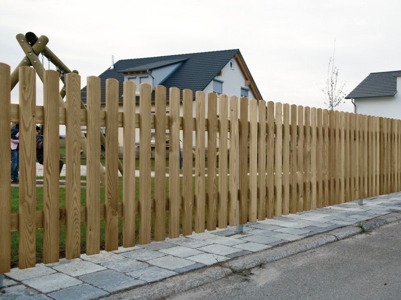Vorgartenzaun KIEFER, DOUGLASIE